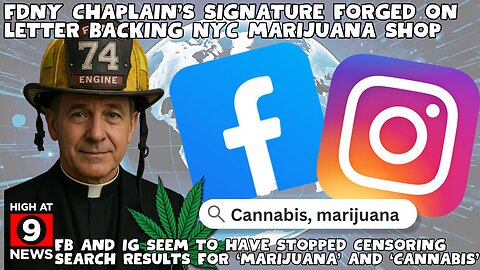 FDNY Chaplin's Signature Forged on Letter Backing Marijuana Shop