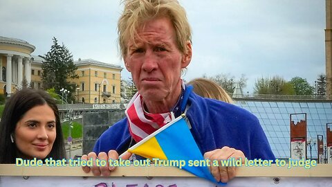 Guy that tried to take out Trump in Florida just sent a really wild letter to his judge