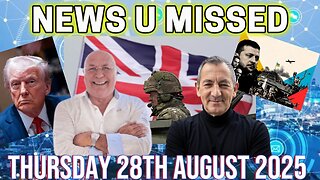 CHARLIE WARD DAILY NEWS WITH CHARLIE WARD & WARREN THORNTON THURSDAY 28TH AUGUST 2025