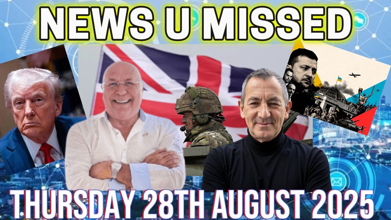 CHARLIE WARD DAILY NEWS WITH CHARLIE WARD & WARREN THORNTON THURSDAY 28TH AUGUST 2025