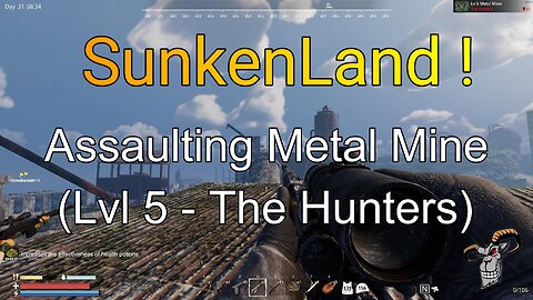 Sunkenland v0.6 - Metal Mine Island - Lvl 5 ! (The Hunters)
