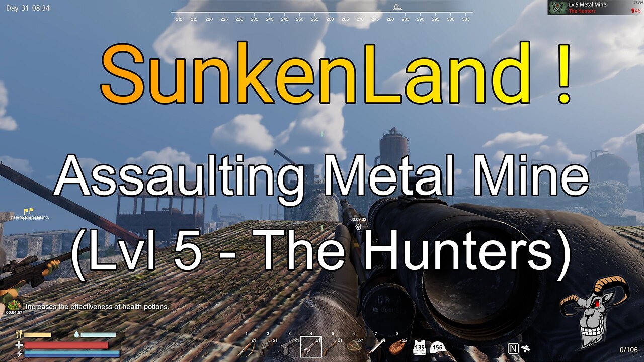 Sunkenland v0.6 - Metal Mine Island - Lvl 5 ! (The Hunters)