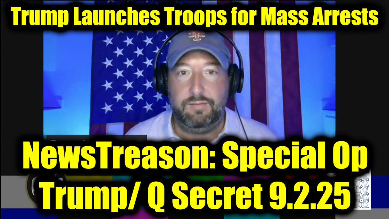 Mass Arrests. 9-2-25-AT-1PM-CST-00G-EST #TRUTH