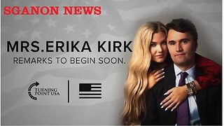 Charlie Kirk's Beloved Wife, Mrs. Erika Kirk Addresses The Nation. SGANON NEWS