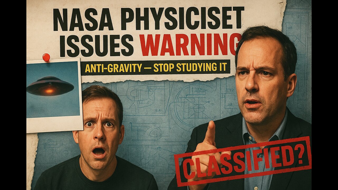 NASA PHYSICIST KEVIN KNUTH ISSUES DIRE WARNING — STOP STUDYING ANTI-GRAVITY NOW! MUST SEE