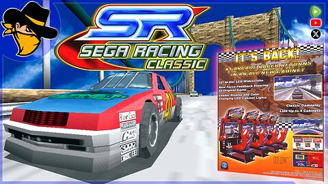 🎃 BANDIT PLAYS! | SEGA RACING CLASSIC 🏎️🏁