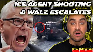 ICE AGENT DEFENDS HIMSELF & TIM WALZ ATTEMPTS TO SPARK RIOTS?