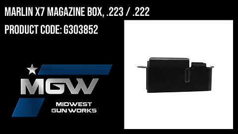 Marlin X7 Magazine Box, .223 / .222 - G303852