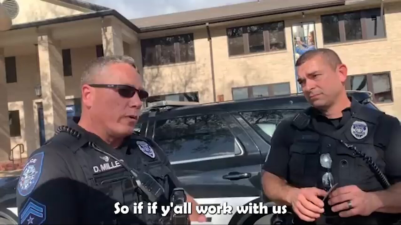 Peaceful Protest Turns UGLY When Power Hungry Cops Can’t Handle the Truth!