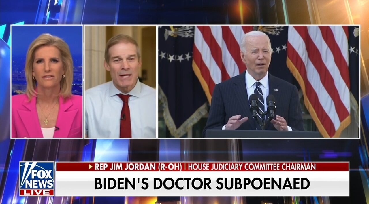 Rep Jim Jordan: Dems Knew Biden Wasnt Up For The Job