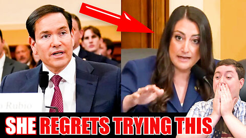 Marco Rubio SHUTS UP screeching Dem when she calls Trump corrupt, she gets HUMILIATED