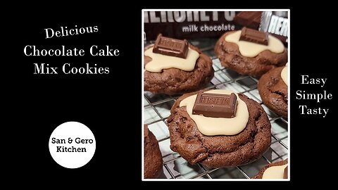 Delicious Chocolate Cake Mix Cookies Recipe