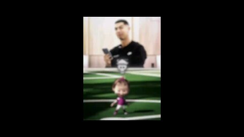 Ronaldo X Masha😂💀🤫