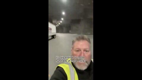 UNDERGROUND WAREHOUSE🌄🚛🚇📸BIG ENOUGH TO HOUSE BIG TRUCKS🛤️🏞️🚚📦💫