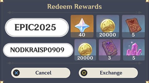 September 9, 2025 Primo + Item Code (Genshin Impact)