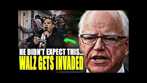 Tim Walz's Mansion INVADED by Furious Anti-ICE Mob – They Turned on Their Own!