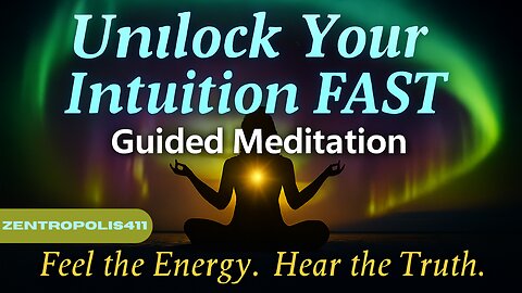 Unlock Your Intuition FAST: Guided Meditation to Tune Into Subtle Energetic Whispers