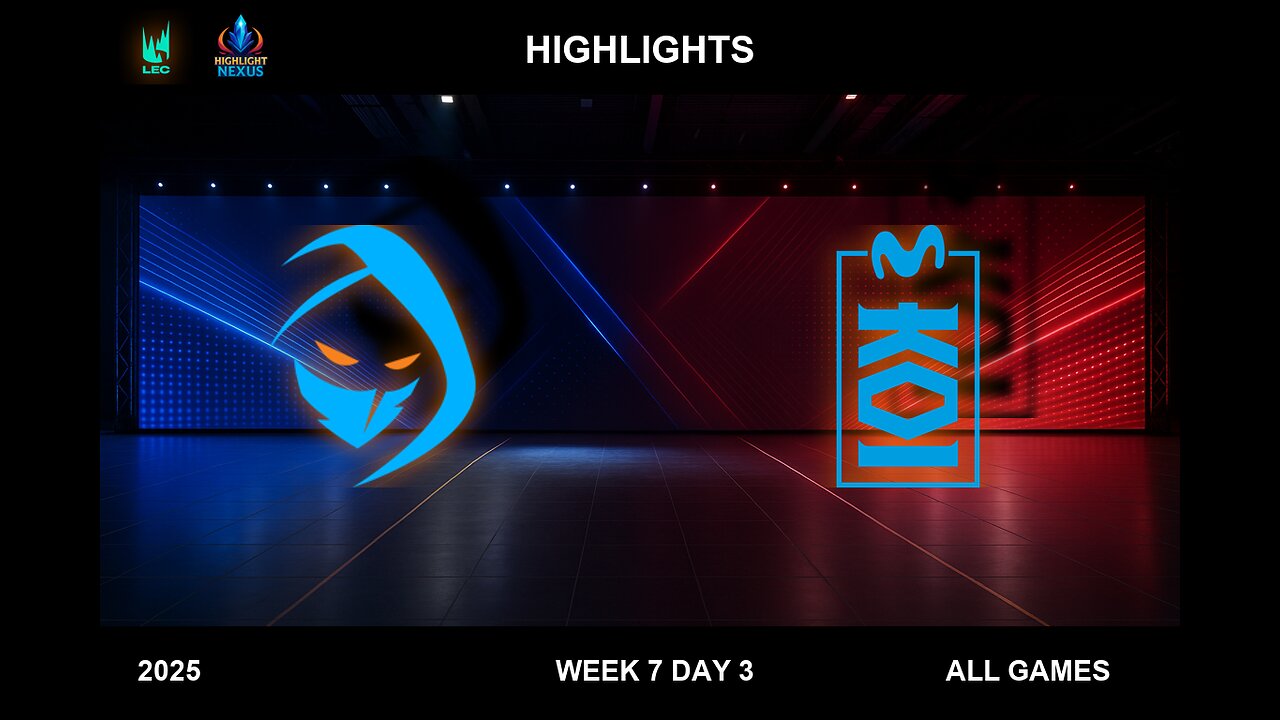 RGE vs MKOI Highlights ALL GAMES - LEC Spring Split W7D3 2025 - Rogue vs Movistar KOI