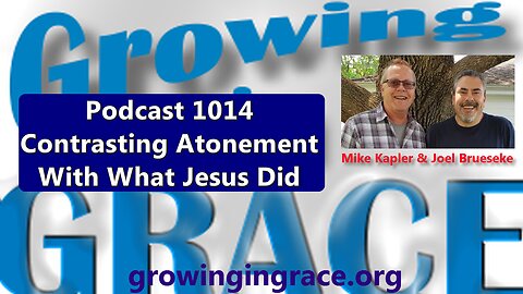 1014. Contrasting Atonement With What Jesus Did