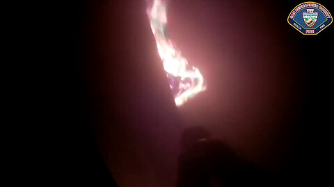 Firefighters in Burning Home