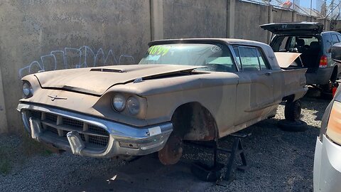 1960 Ford Thunderbird Junkyard Tour