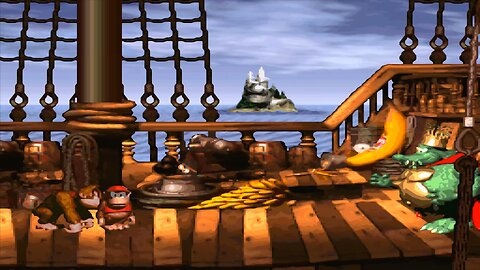 DONKEY KONG COUNTRY 1® / ACT #7. Gang-Plank Galleon / A7#B. Gang-Plank Galleon (101% fin.)