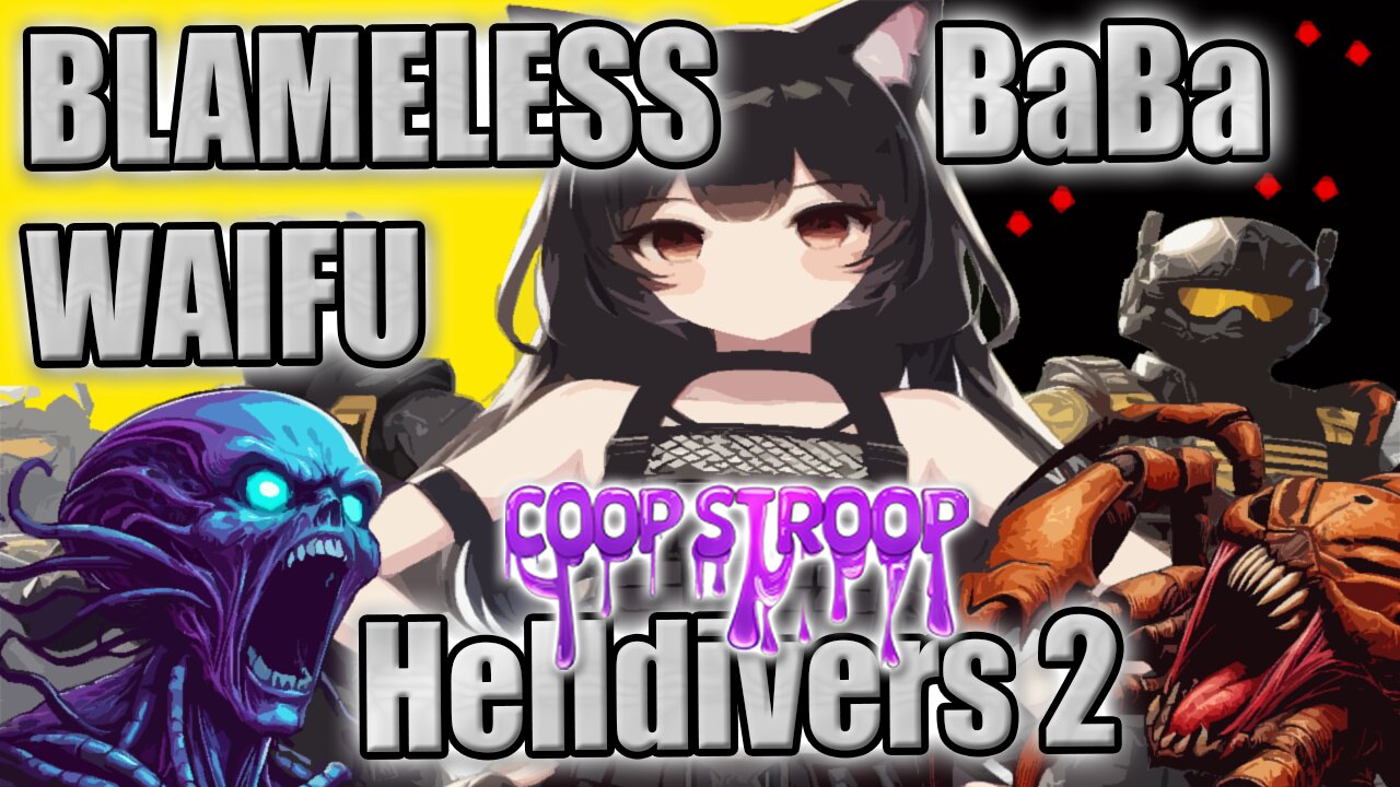 N00B WAIFU is Blameless! #Helldivers2 #Vtuber #Gamergirl
