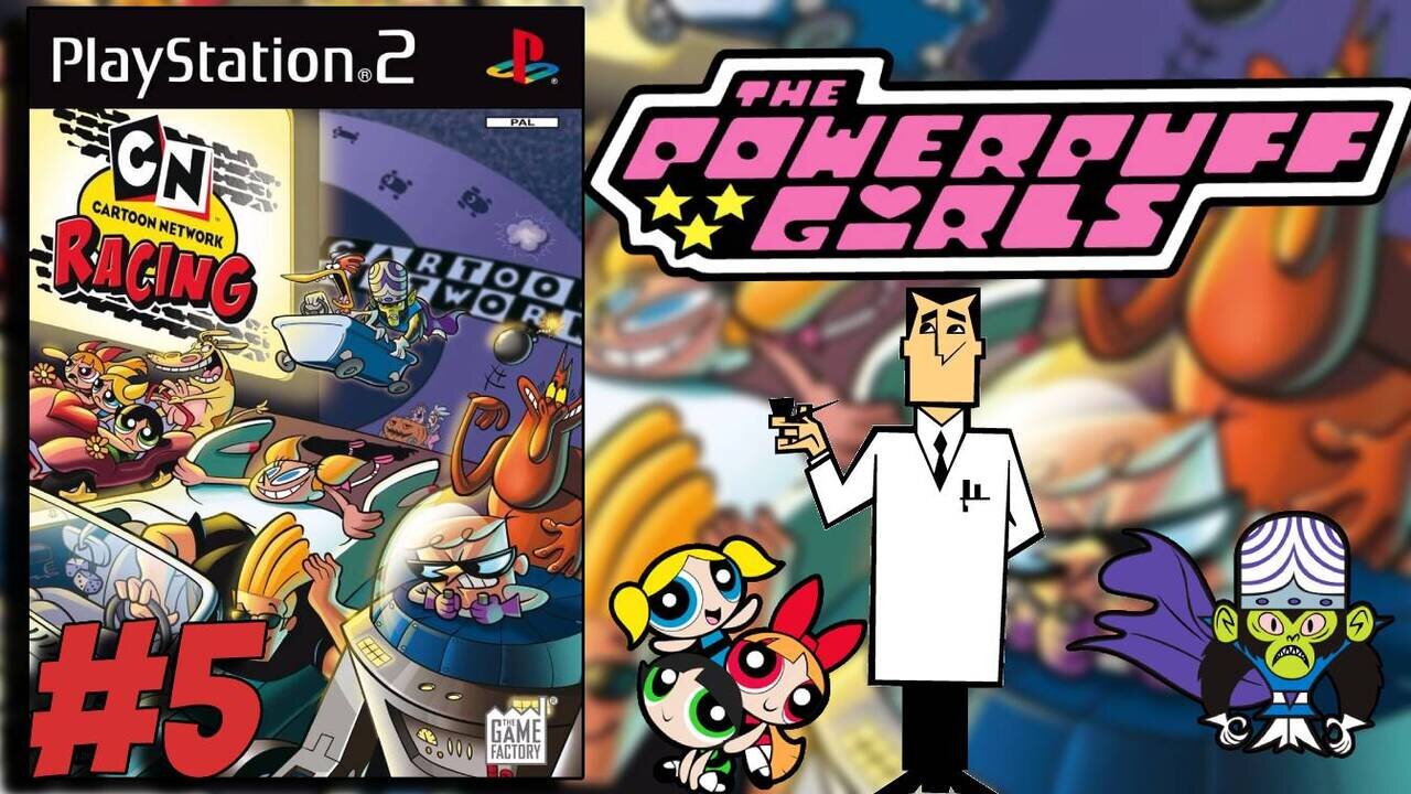 Cartoon Network Racing (PS2) mapa the powerpuff girls #5