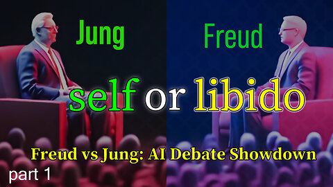 "Sex vs. Self: Freud and Jung Face Off in an AI Debate Showdown!"