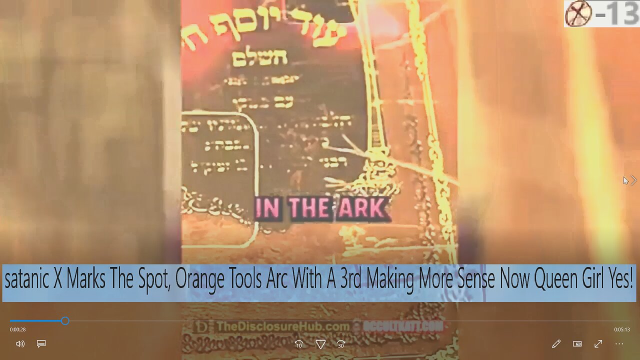 satanic [X] Marks The Spot, Orange Tools Arc With A 3rd Making More Sense Now Yes!