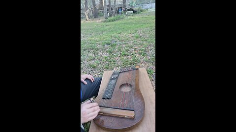 Practicing "A Whole New World" from Alladdin on the Zither