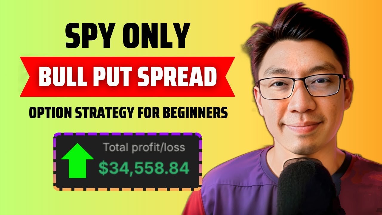 The "SPY ONLY" Bull Put Spread Strategy (For Beginners)