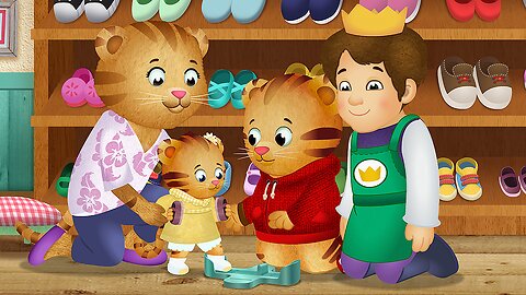 Daniel Tiger’s Neighbourhood - Daniel Waits With Dad / Margaret's New Shoes