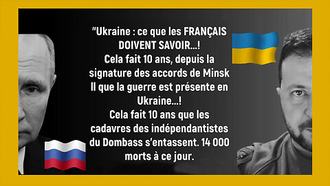 UKRAINE...Ce que les français doivent savoir ... (Hd 720)