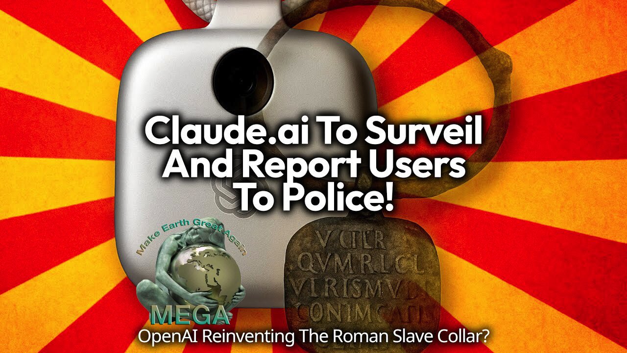 Claude To Call The Cops On 'Immoral' People! OpenAI Drops Billions To Reinvent The Slave Collar?!