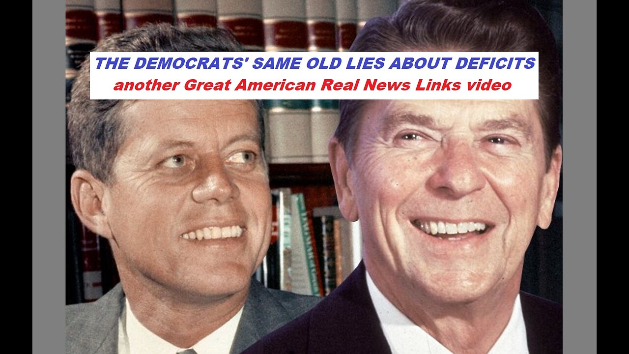 The Democrats Same Old Lies About Deficits