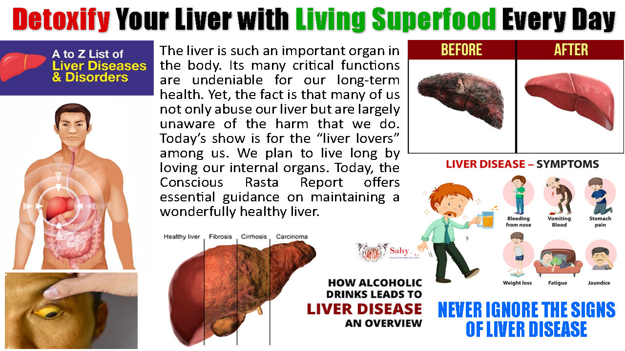 Detoxify Your Liver with Living Superfood Every Day