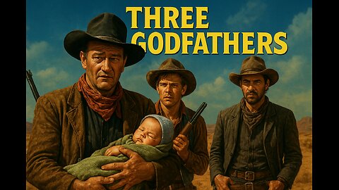 Three Godfathers (1948) | John Wayne Western Classic | Full Movie | Free to Watch