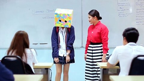 😨 Girl Always Wears Box Due To Her Ugliness, But Surprises Everyone When She Opens It 🥶