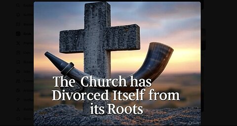 The Church has Divorced Itself from its Roots