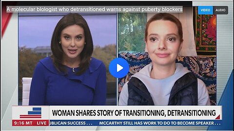 "Detransitioned Molecular Biologist Raises Concerns Over Puberty Blockers"