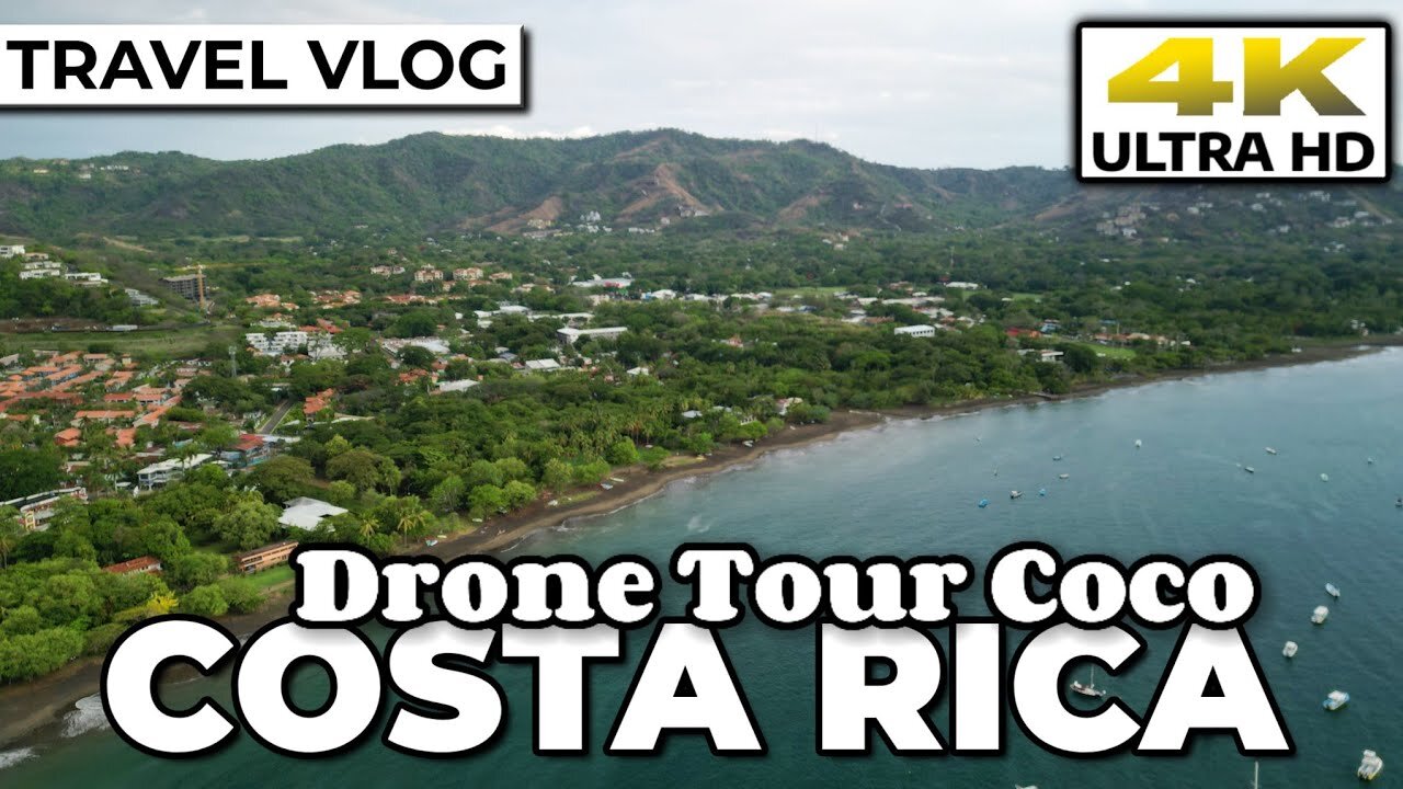 🥥 Drone Tour In Coco, Costa Rica | Rainy Season Views #travel #drone
