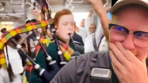 Bagpipes on the Subway?! Ginger Makes NYC His Scottish Stage 🇬🇧😂 | Culture Pride or Chaos?