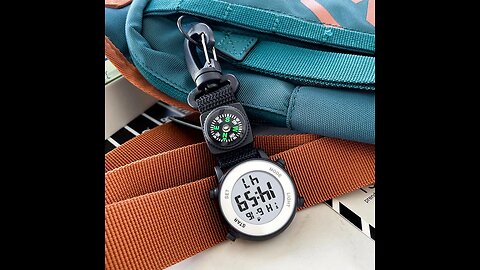 Outdoor Sports Climbing Carabiner Wristwatch