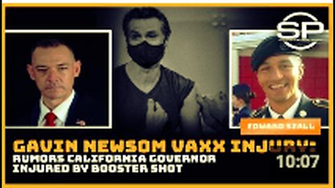 "Rumors Circulate of California Governor Gavin Newsom's Alleged Injury From Booster Shot"