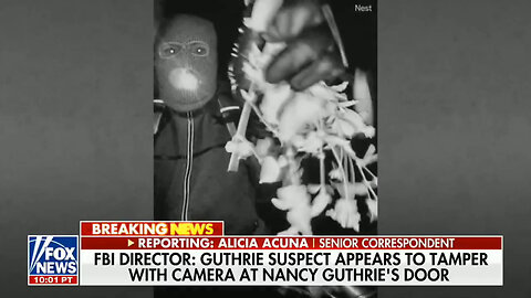 FBI Drops Bombshell Footage: Masked, Armed Figure Tampering With Camera In Guthrie Kidnapping Case