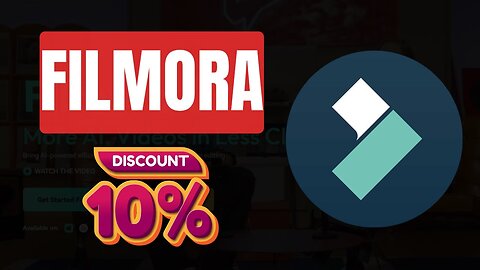 [10% OFF] Wondershare Filmora 14 Edit Video Discount Coupon Code