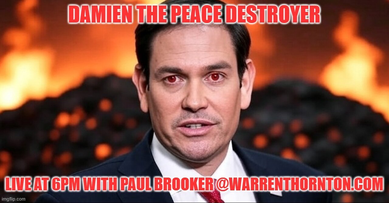 RUBIO OUT TO SINK TRUMP