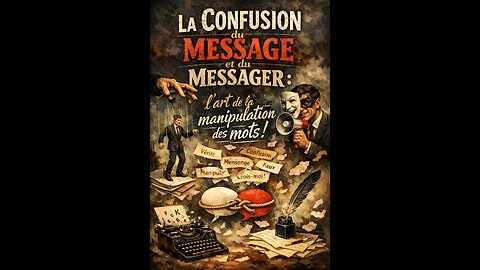 La Confusion du Message et du Messager : l'art de la manipulation des mots!