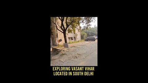 "Inside the Iconic Government Quarters of Vasant Vihar 🌳🏢" #VasantVihar #VasantViharDelhi